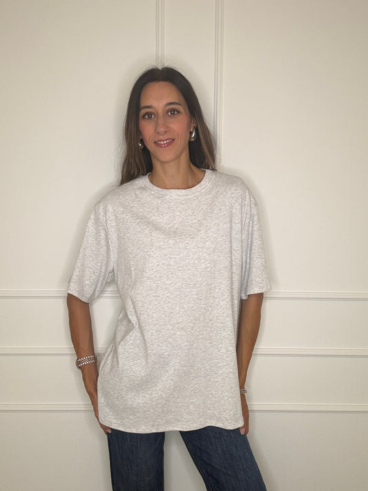 T-shirt over manica corta