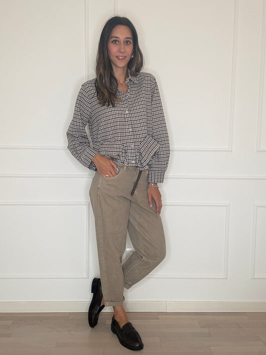 Jeans mom fit pietra