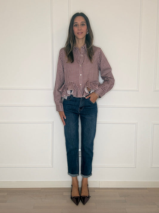 Jeans mom fit