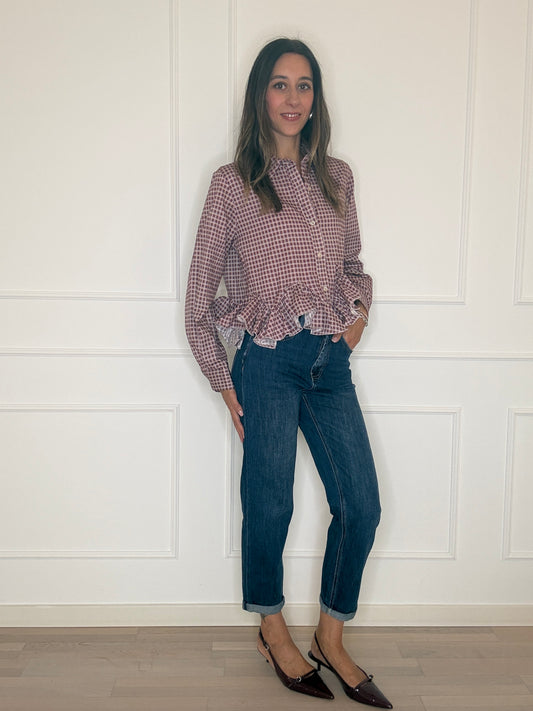 Jeans mom fit