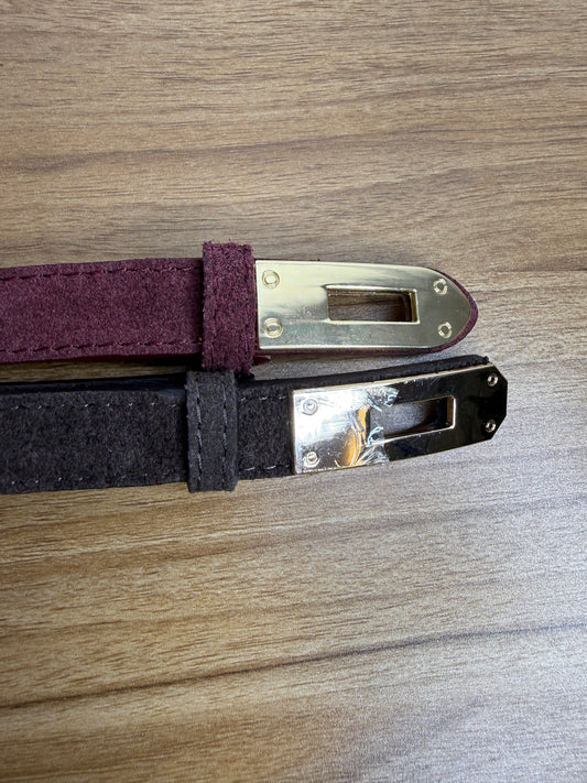 Cintura Kelly suede