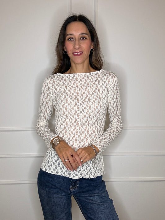 Maglia in pizzo