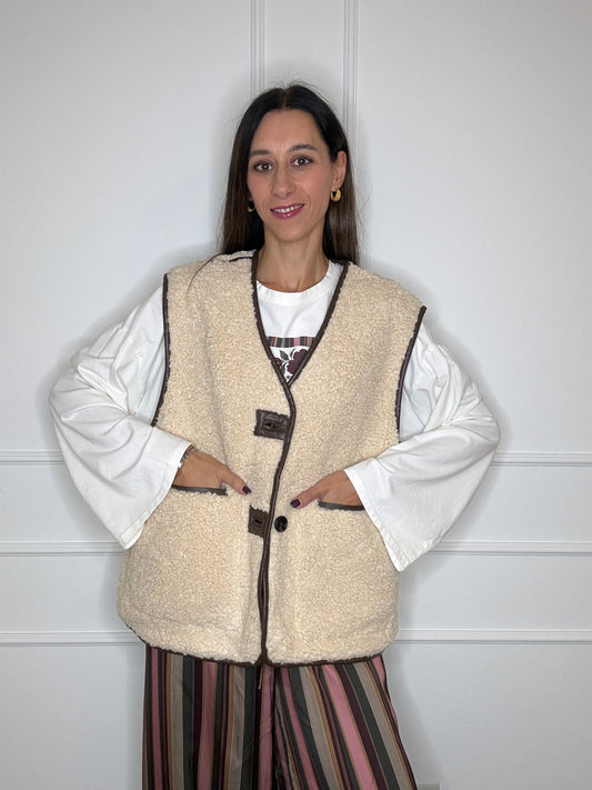 Gilet teddy