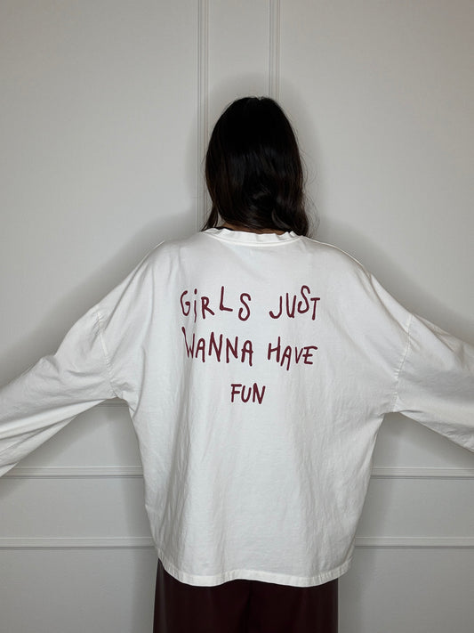 T-shirt manica ampia Girls