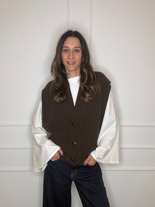 Gilet maglia Lumina