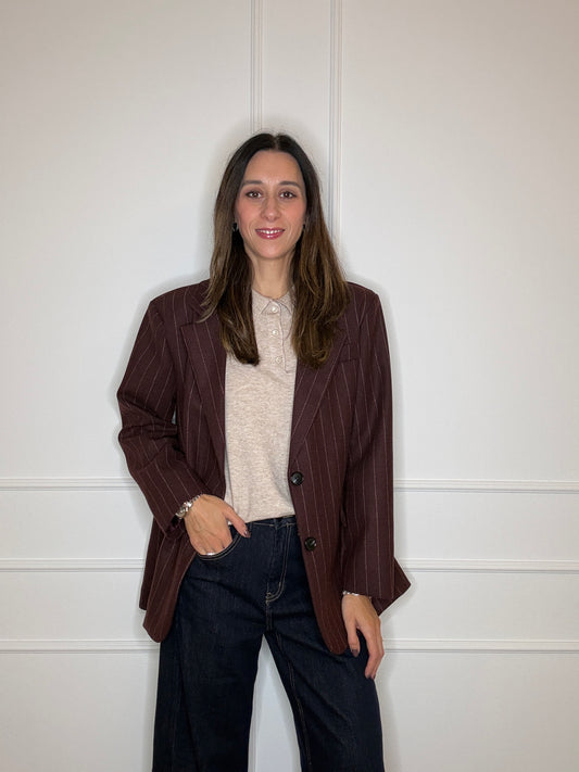 Blazer gessato