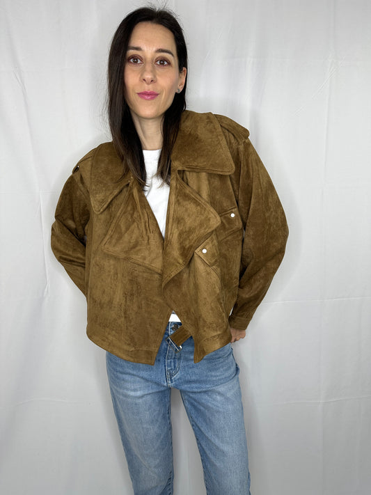 Chiodo suede Lumina