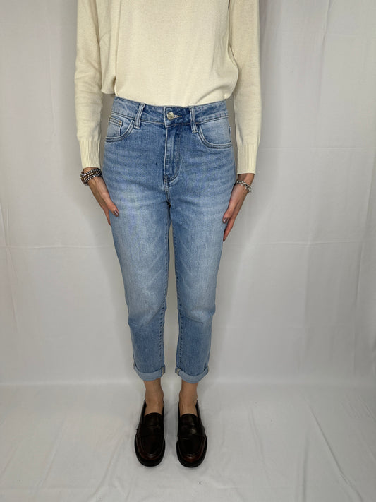 Jeans mom fit