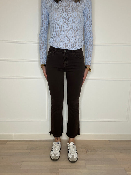 Jeans trombetta moro