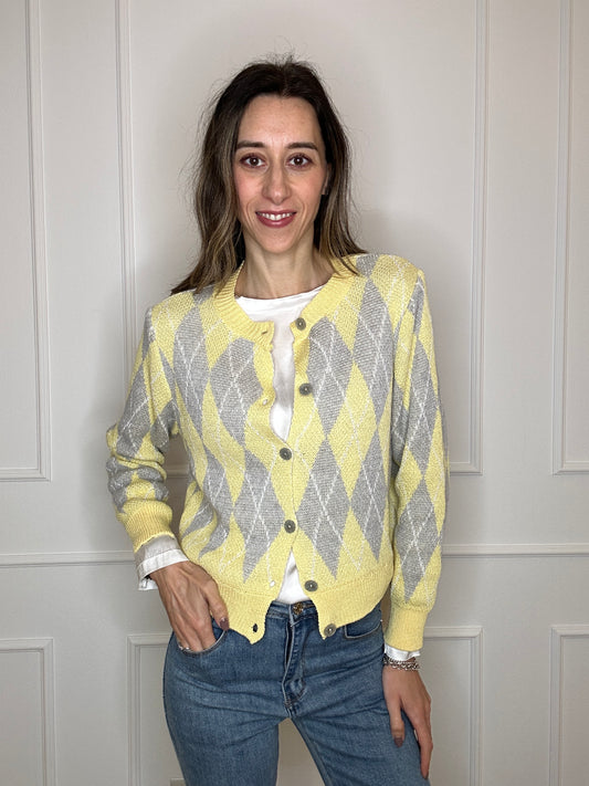 Cardigan rombi