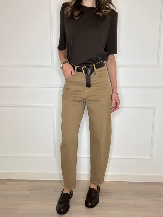 Pantalone ovetto camel Susy Mix