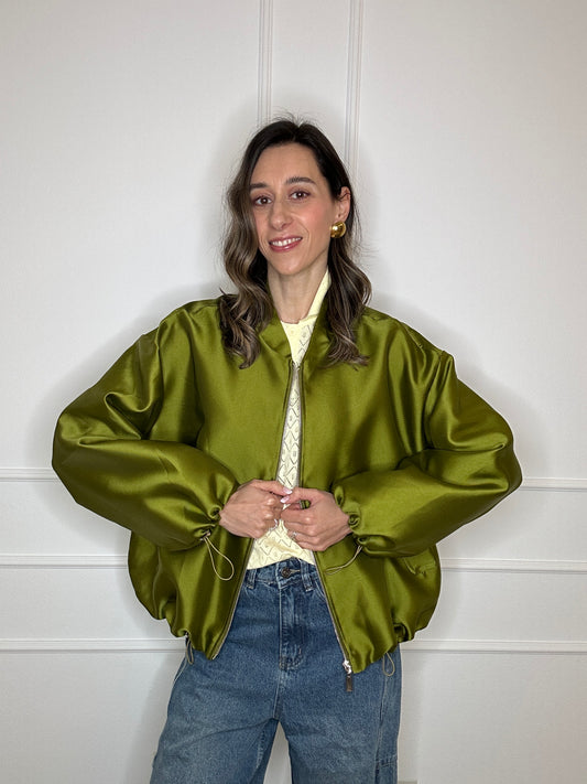 Bomber satin