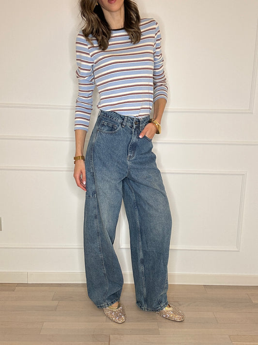 Jeans baggy balloon