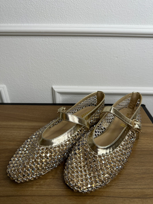 Ballerina rete strass