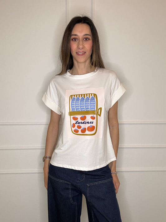 T-shirt sardine