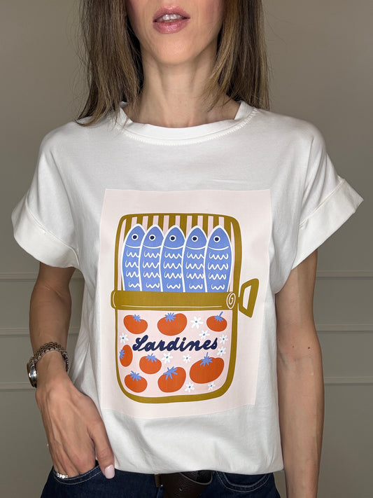 T-shirt sardine