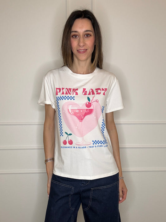T-shirt Pink Lady