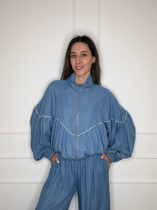Bomber chambray riga