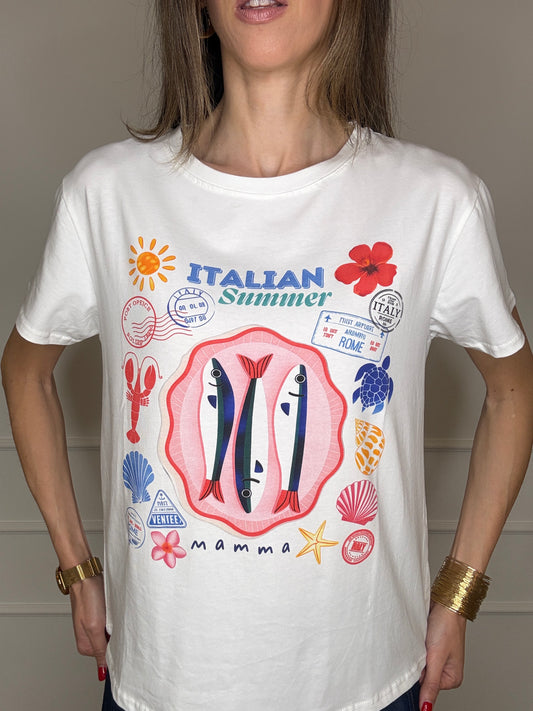T-shirt Italian Summer