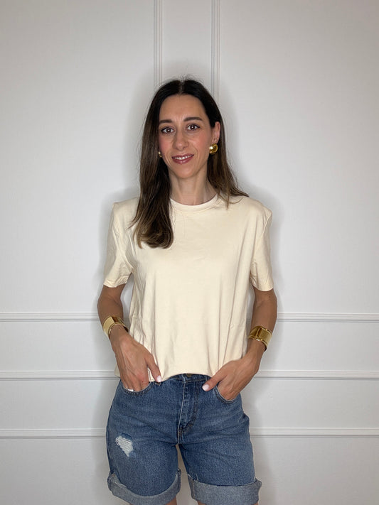 T-shirt girocollo Lumina