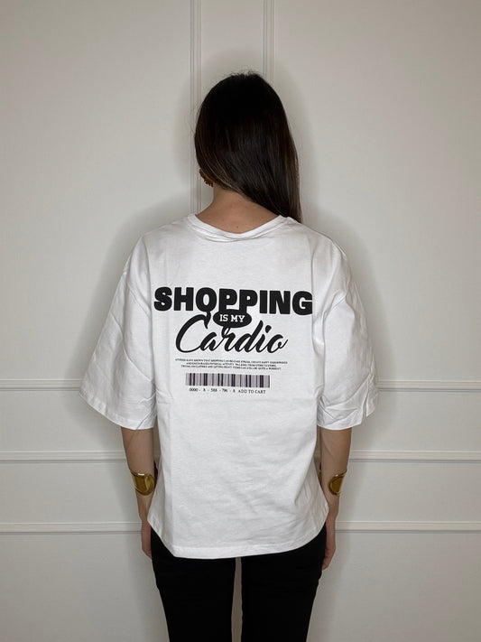 T-shirt Shopping is my cardio