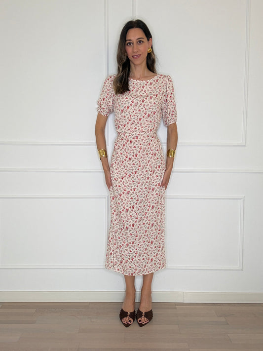 Abito Bouquet midi