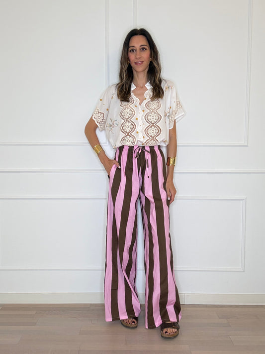Pantalone righe
